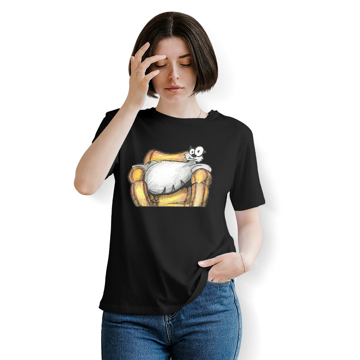 Pop's Critters The Queen Bertha Crew Neck T-Shirt