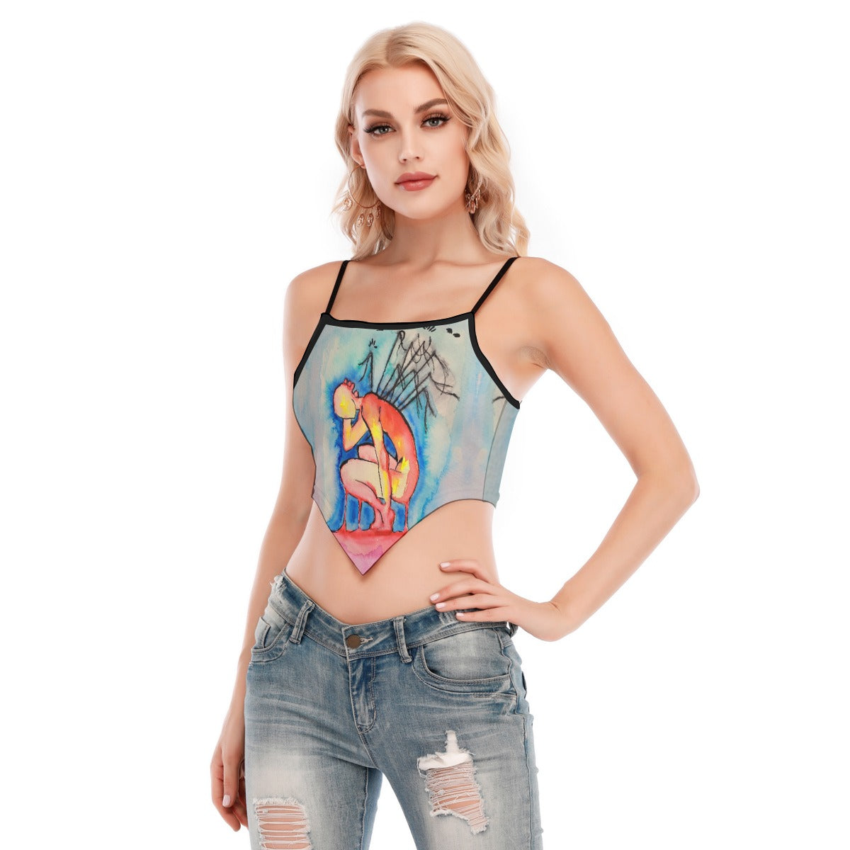 Pins and Needles Cami Tube Top