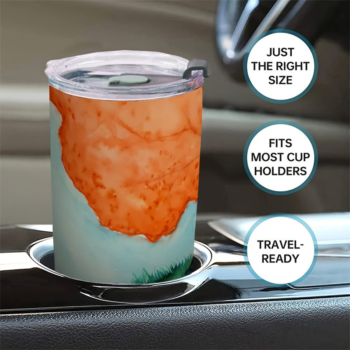 Dance with Fairies Custom 20OZ Tumbler With Sliding Lid For The USA