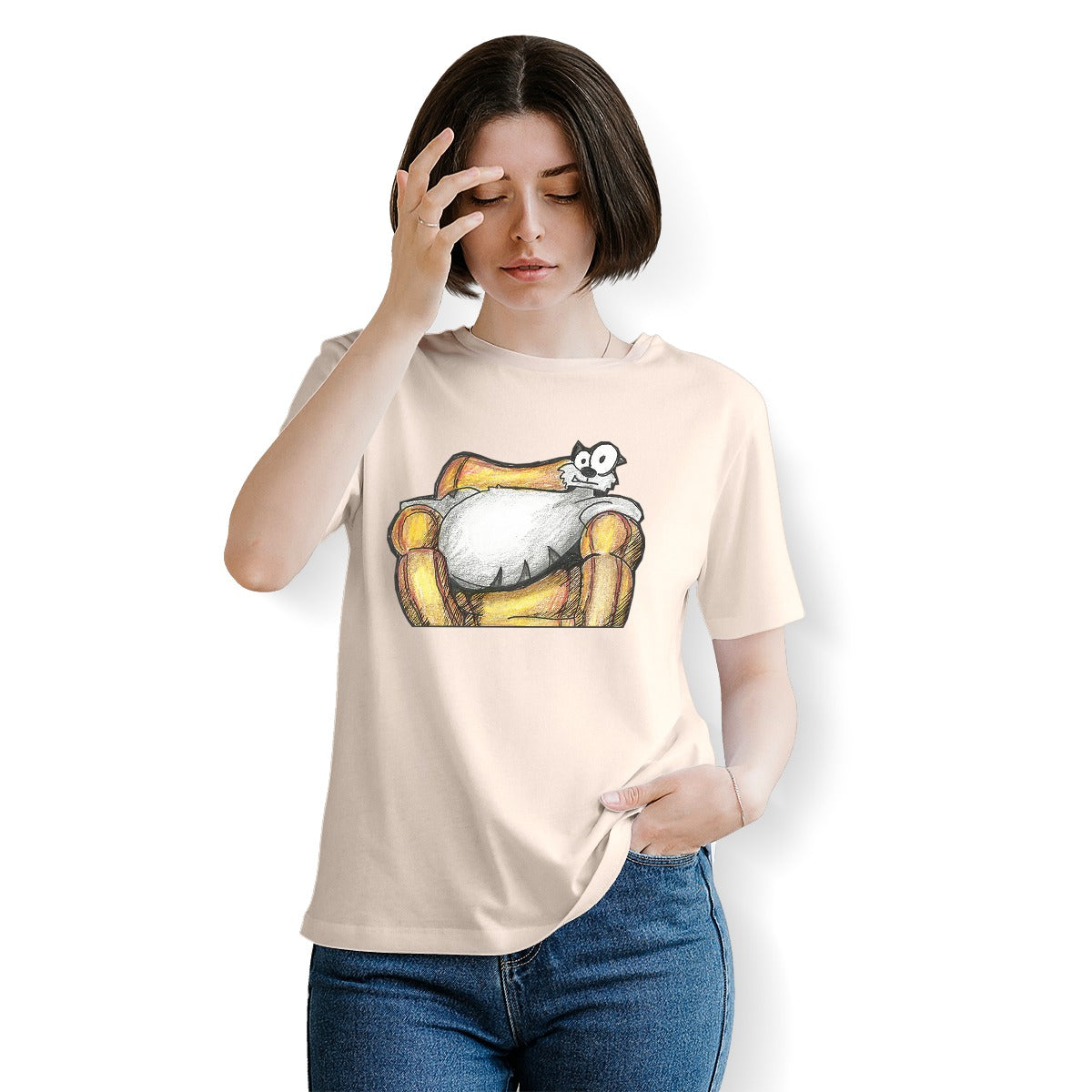 Pop's Critters The Queen Bertha Crew Neck T-Shirt
