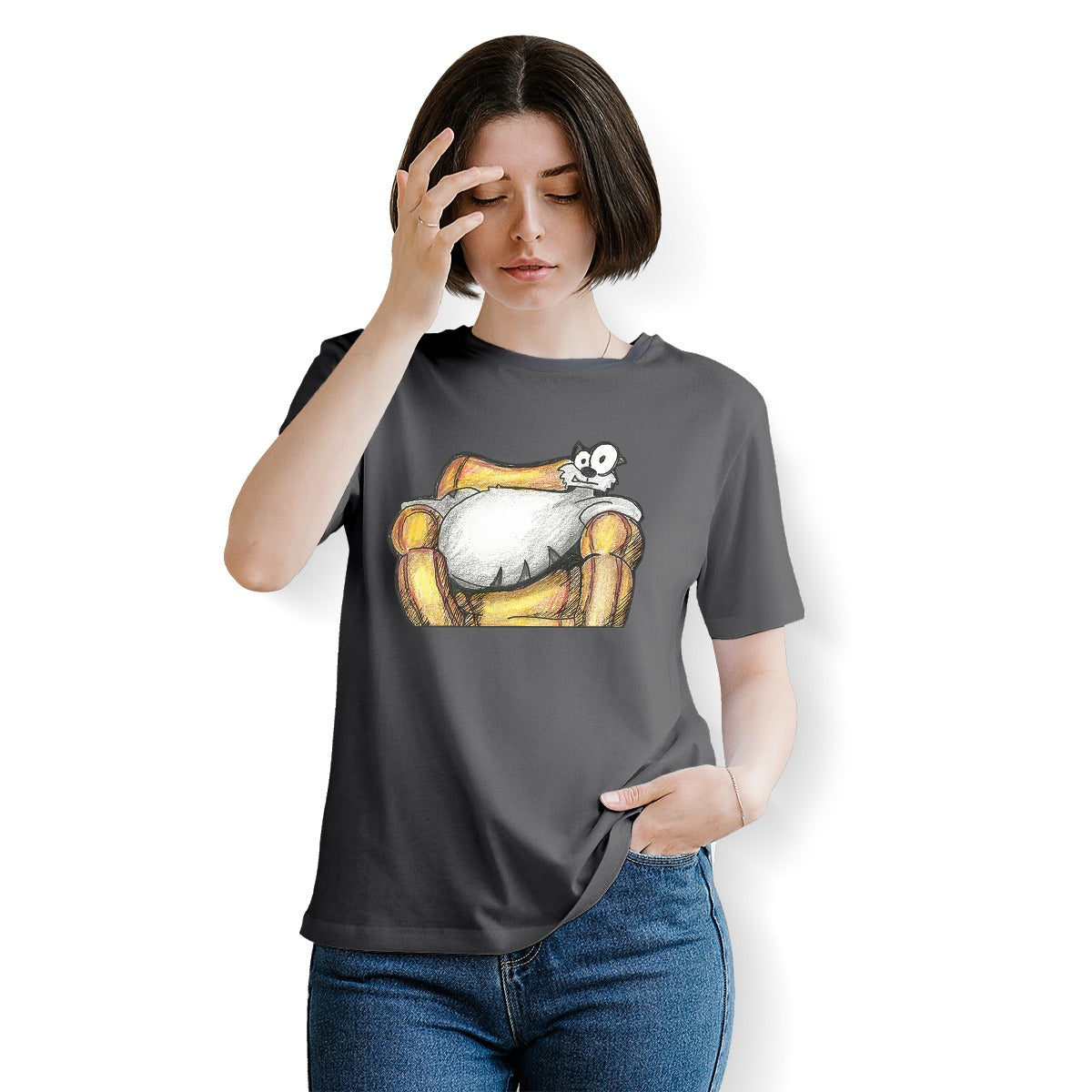 Pop's Critters The Queen Bertha Crew Neck T-Shirt