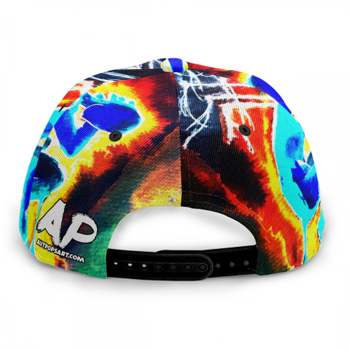 Pins and Needles Inverted Baseball Cap With Flat Brim