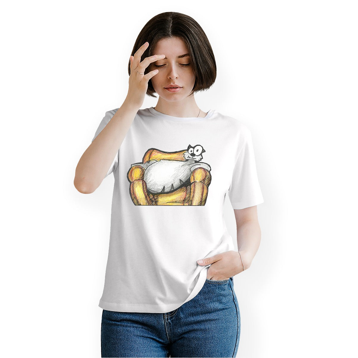 Pop's Critters The Queen Bertha Crew Neck T-Shirt