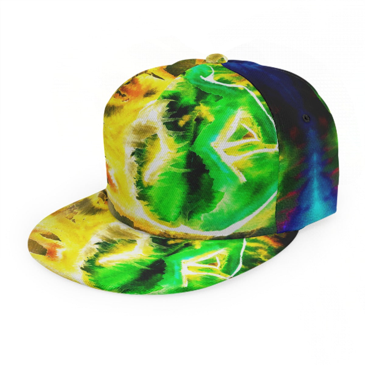Swept Away Baseball Cap With Flat Brim