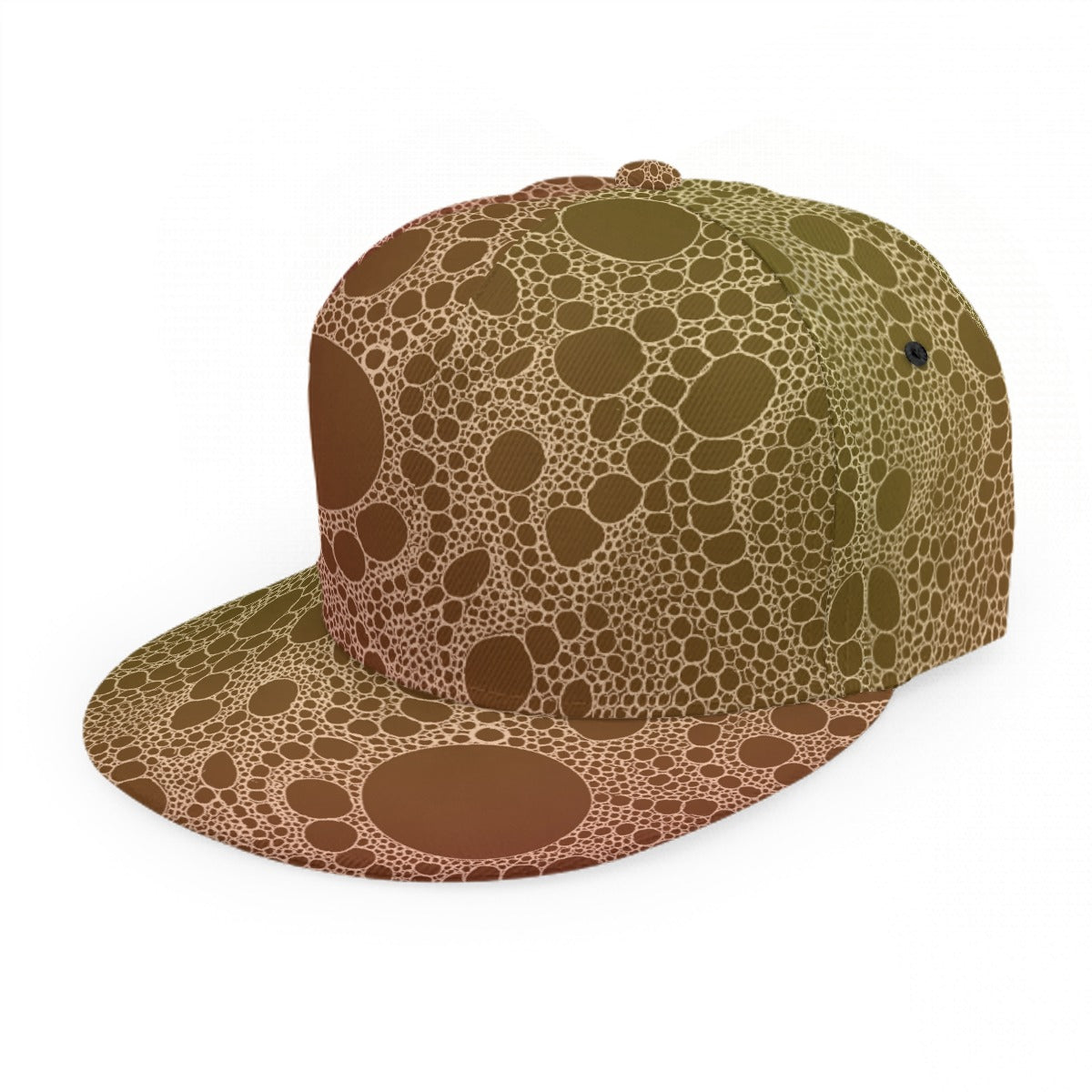 Lost In Circled Sunrise Baseball Cap With Flat Brim
