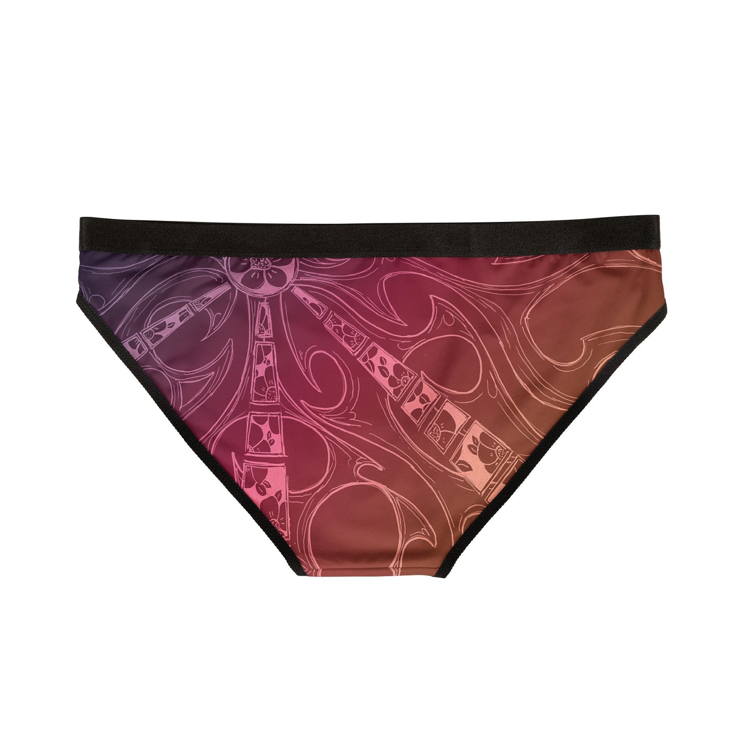 Flower Sketch Rose Women's Underwear (AOP)