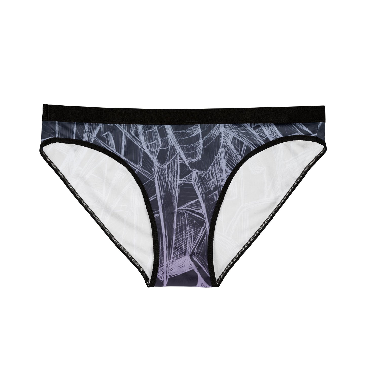 Inverted Sketch Midnight Blue Women's Underwear