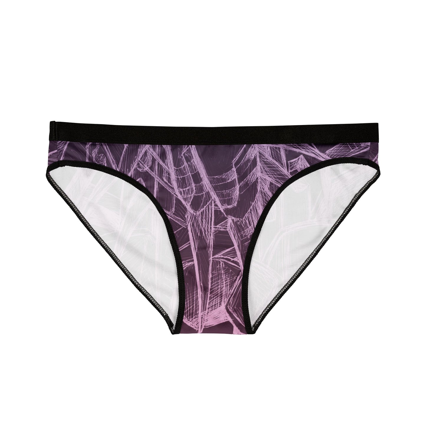 Inverted Sketch Orchid Bloom Women's Underwear