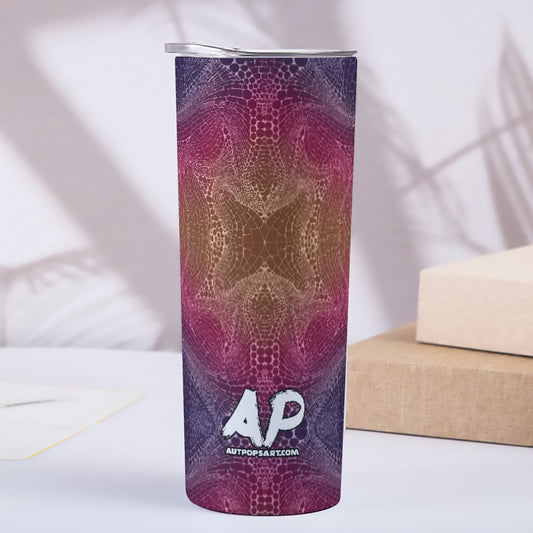 Signs of Life Skinny Tumbler Stainless Steel with Lids 20OZ