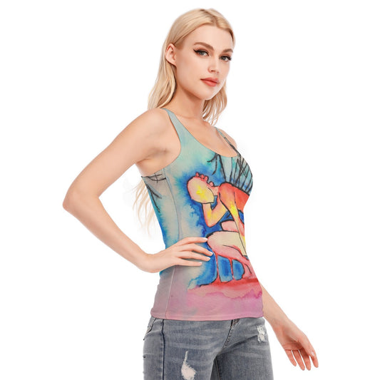 Pins and Needles Racer Vest | %100 Cotton