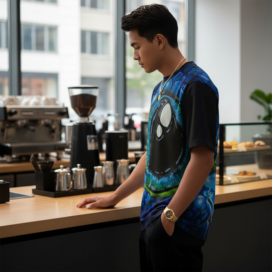 Leviathan Drop-shoulder T-shirt|180GSM