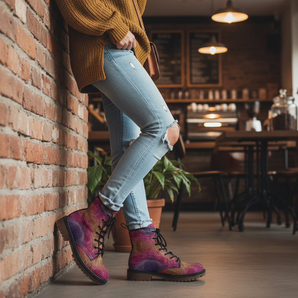 Signs of Life Women's Martin Short Boots