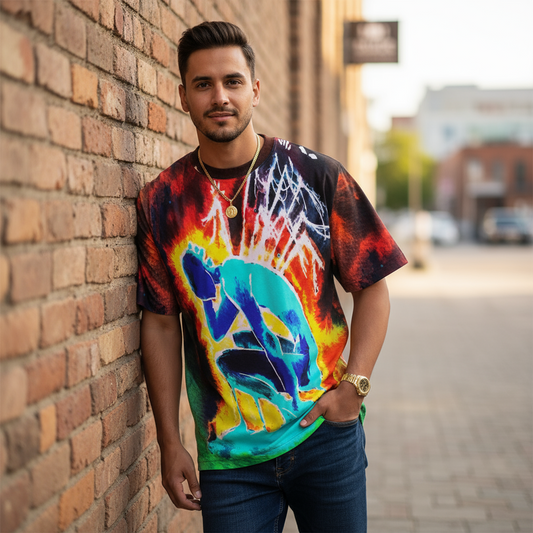 Pins and Needles Inverted Drop-shoulder T-shirt|180GSM