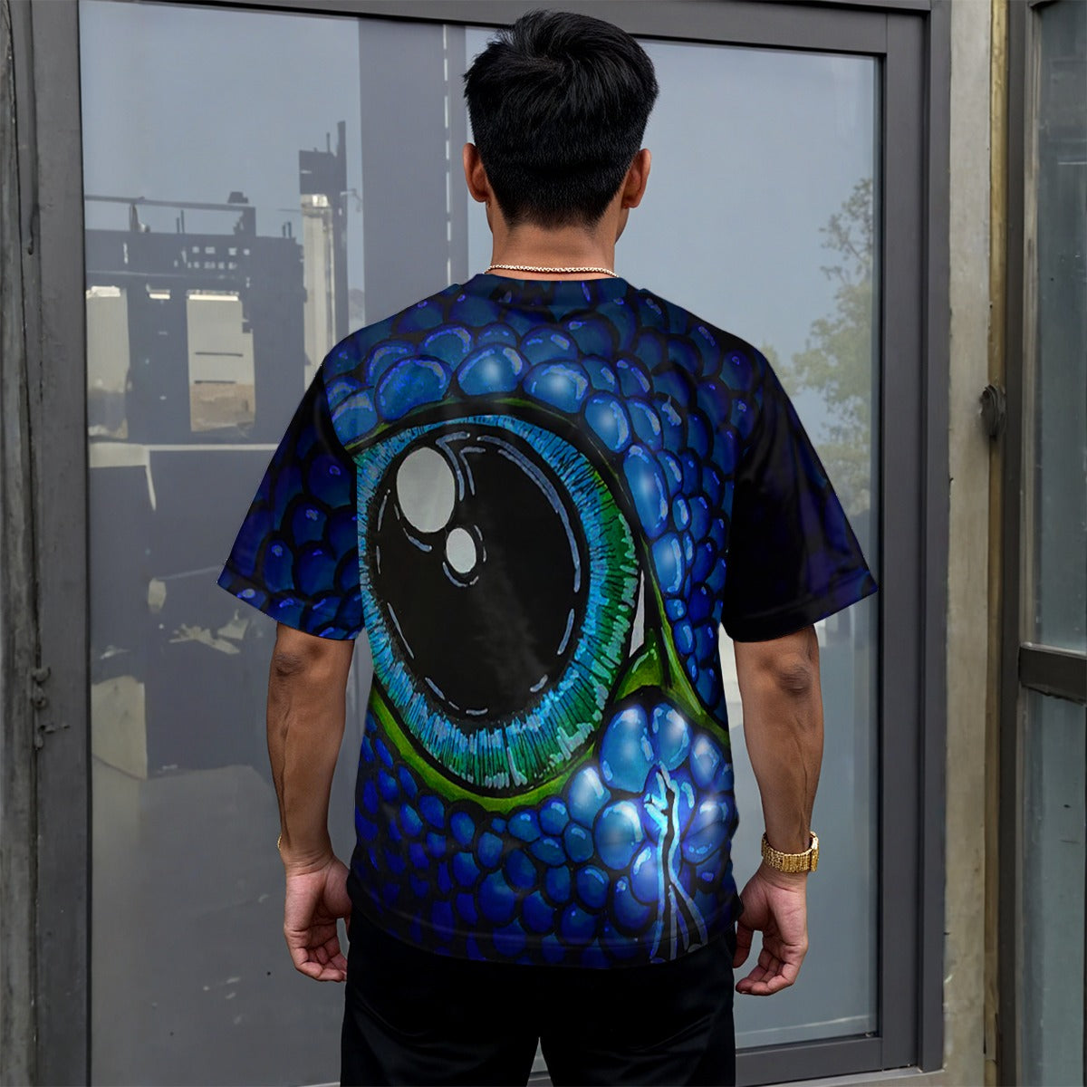 Leviathan Drop-shoulder T-shirt|180GSM