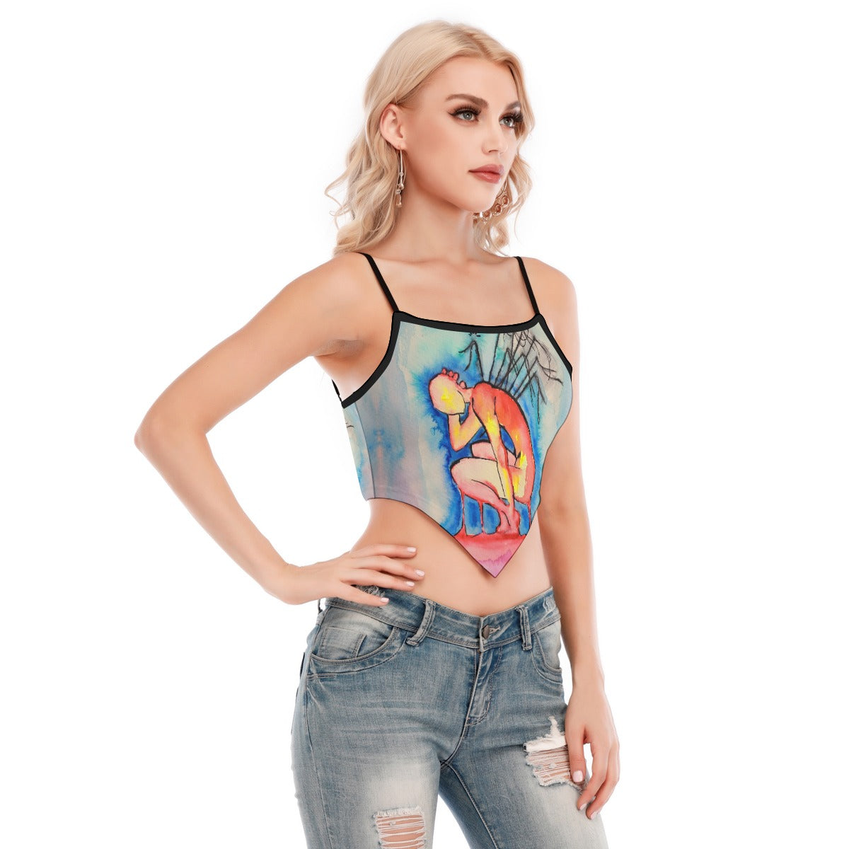 Pins and Needles All-Over Print Women's Cami Tube Top