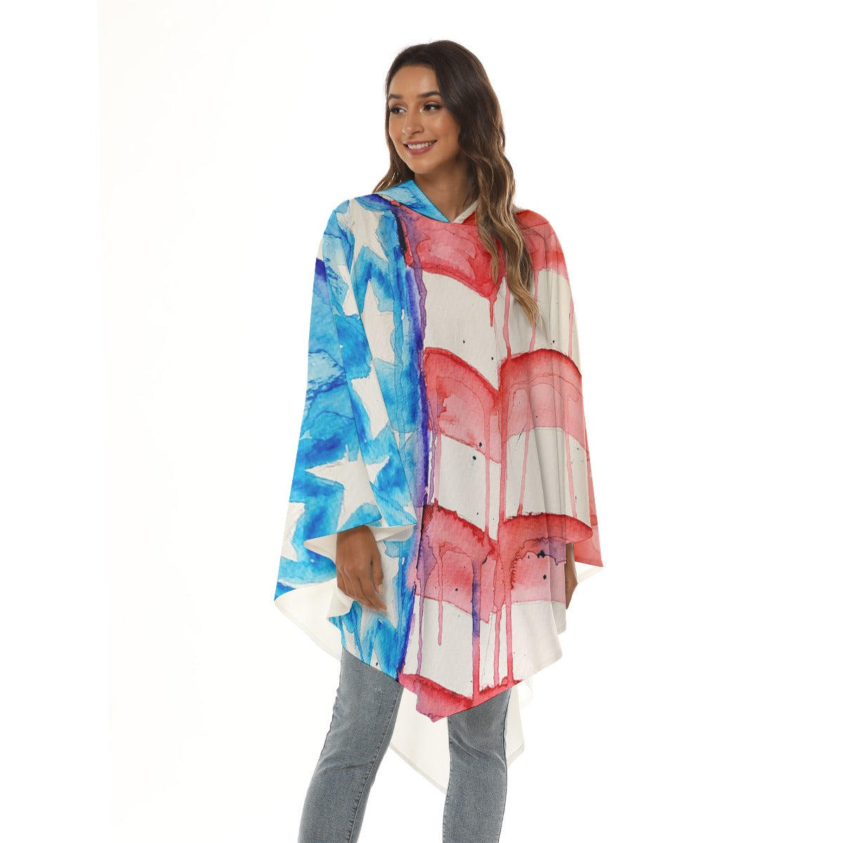 Old Glory All-Over Print Unisex Cloak