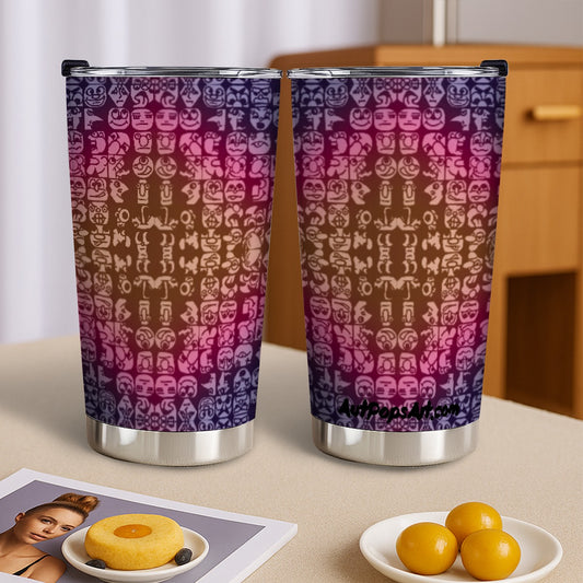 Faces Custom 20OZ Tumbler With Sliding Lid For The USA