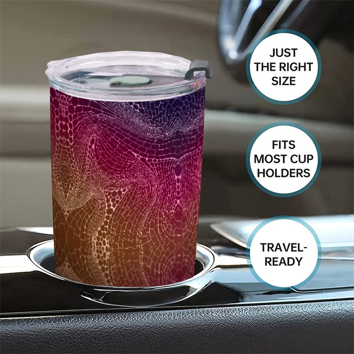 Signs of Life Sunset Custom 20OZ Tumbler With Sliding Lid For The USA