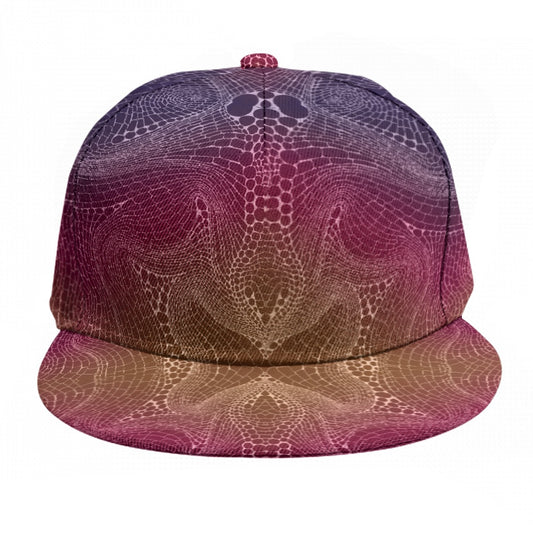 Signs of Life Sunset Baseball Cap With Flat Brim