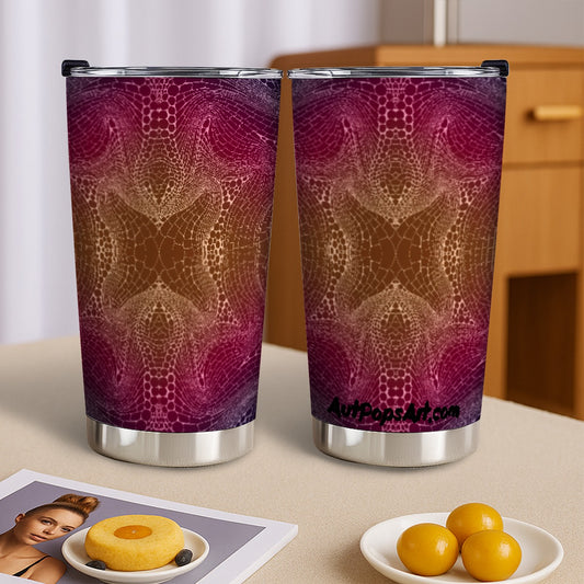 Signs of Life Sunset Custom 20OZ Tumbler With Sliding Lid For The USA