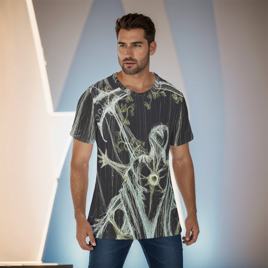 Death's Embrace All-Over Print Men's O-Neck T-Shirt