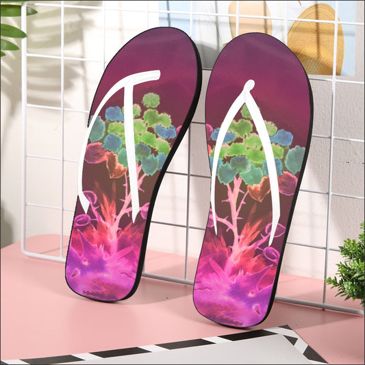 Morning Bloom Women's Flip Flops