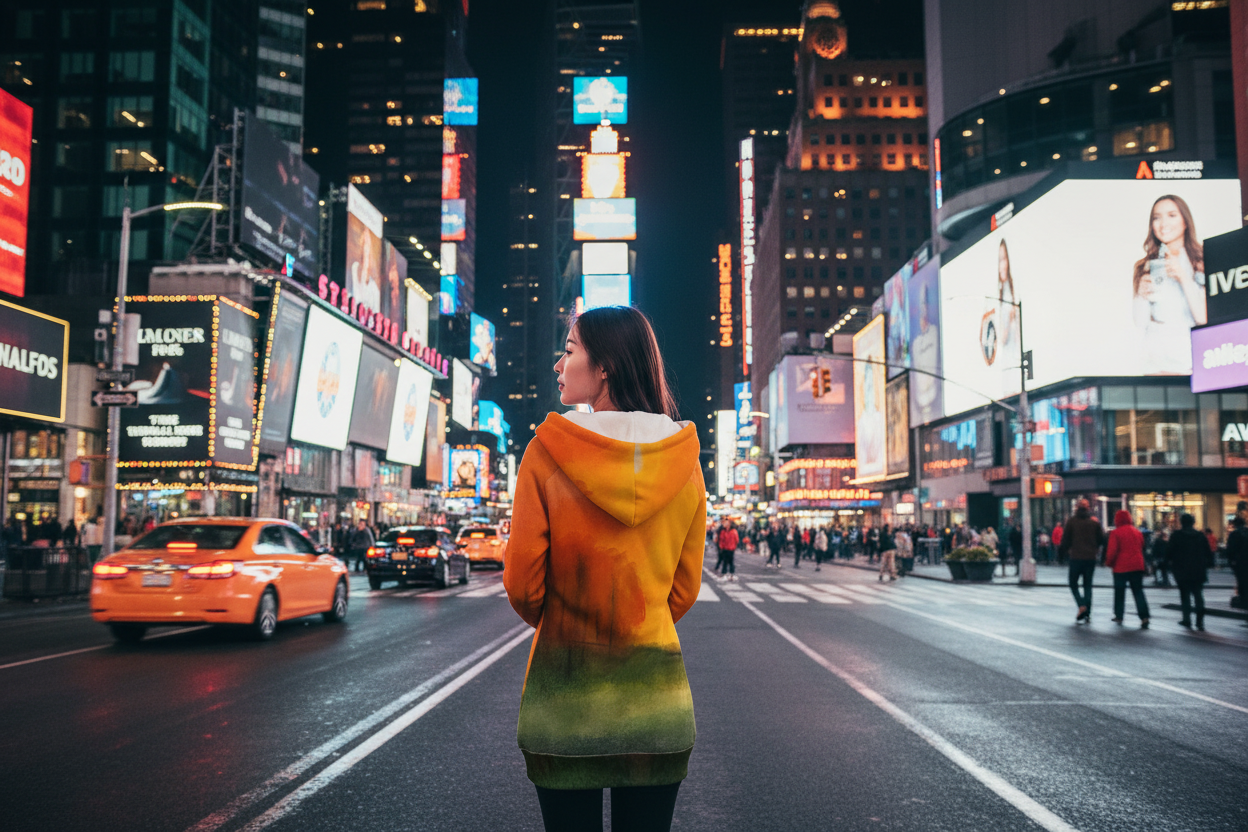 Autumn's Heart Women's Long Jacket With Fleece Lining