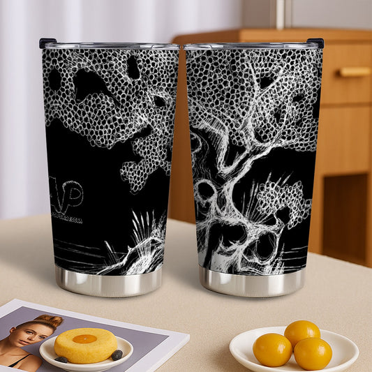 Haunted tree Custom 20OZ Tumbler With Sliding Lid For The USA