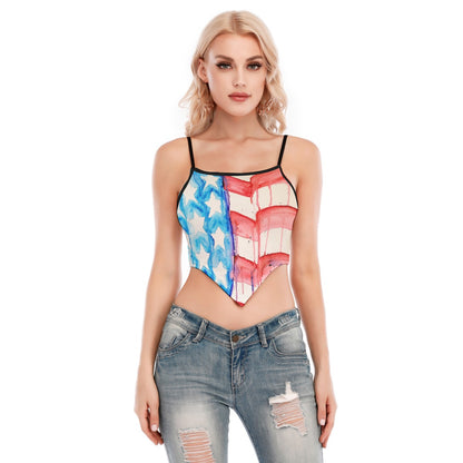 Faded glory All-Over Print Women's Cami Tube Top