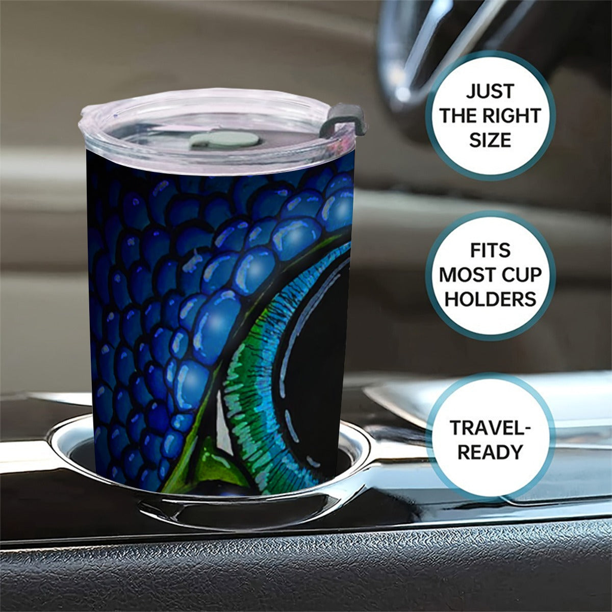 Leviathan Custom 20OZ Tumbler With Sliding Lid For The USA