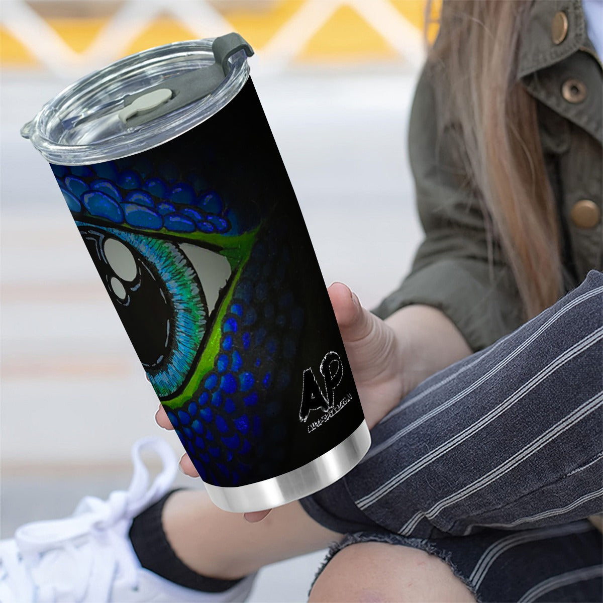 Leviathan Custom 20OZ Tumbler With Sliding Lid For The USA