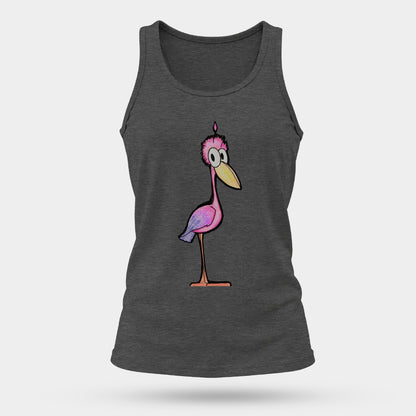 Pop's Critters Meep Women's Comfortable and Breathable Sports Tank Top For The USA|180GSM Front DTF