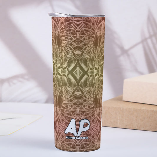 Sketch Sunrise Skinny Tumbler Stainless Steel with Lids 20OZ