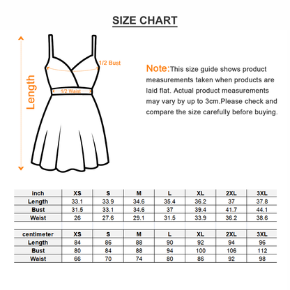 Faces Sunset All-Over Print Women's Cold Shoulder Cami Dress With Ruffle