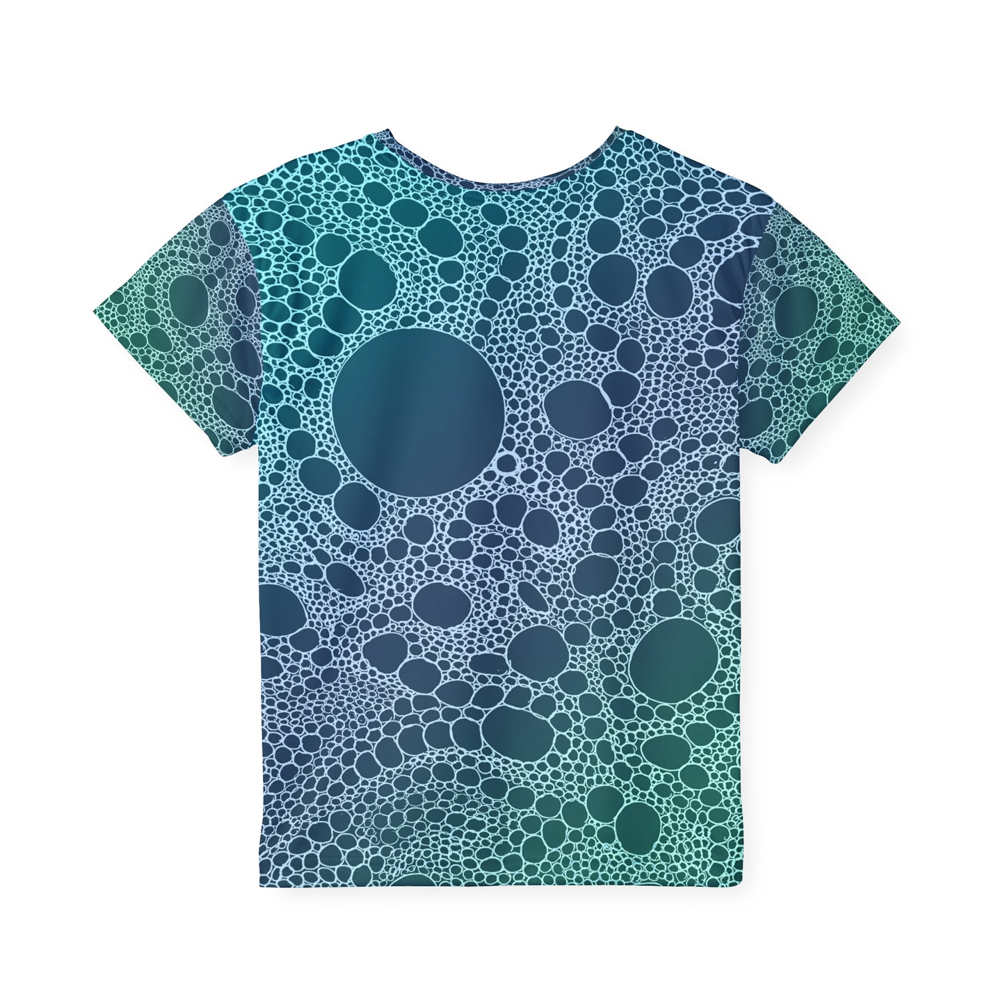 Lost In Circles Ocean Blue Kids Sports Jersey (AOP)