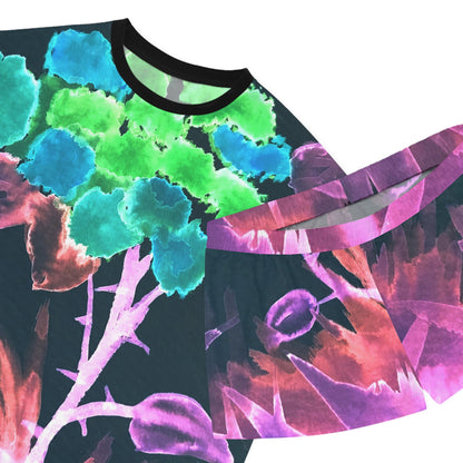 Morning Bloom Inverted Women's Short Nightwear