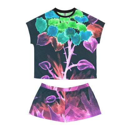 Morning Bloom Inverted Women's Short Nightwear