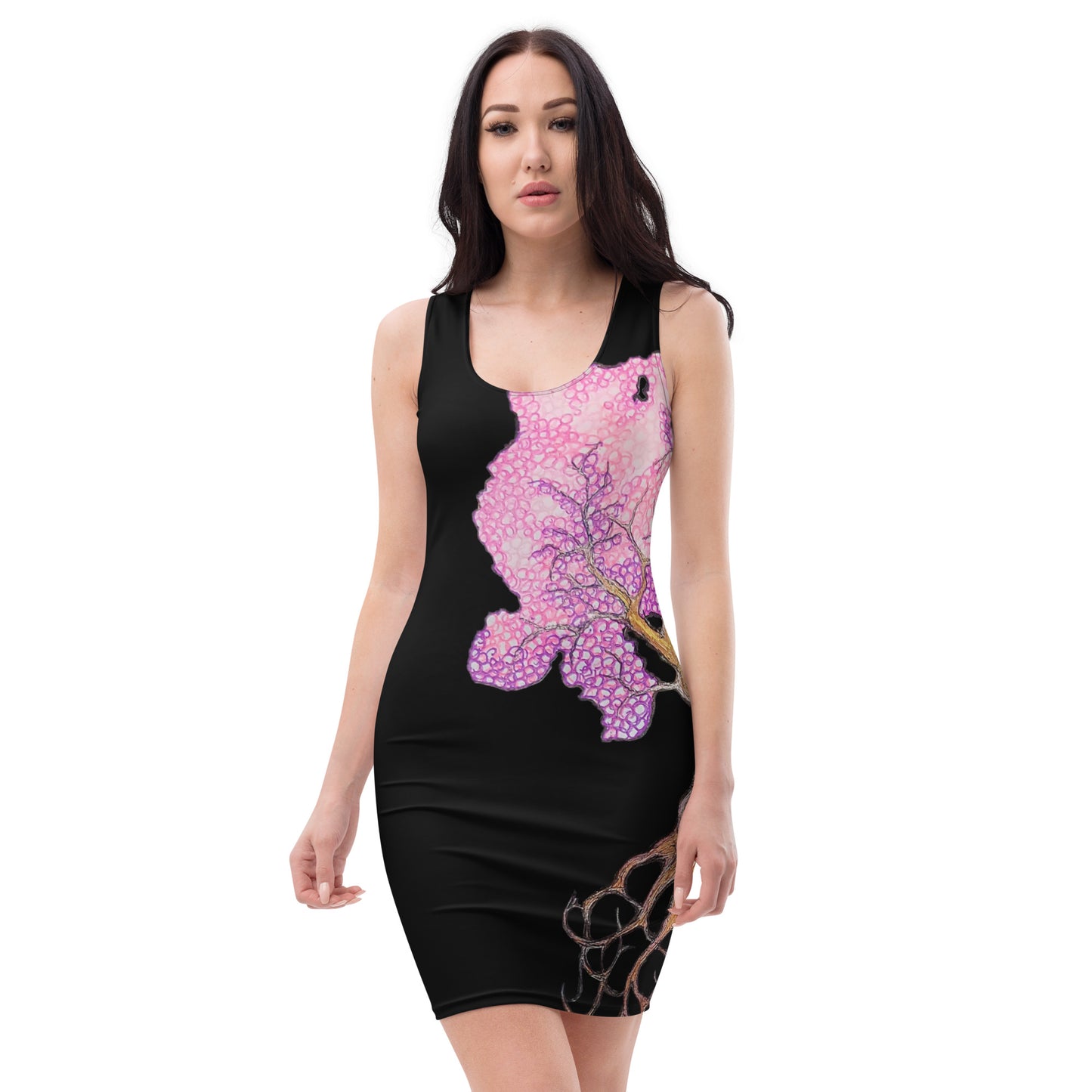 Cherry Blossom Bodycon dress