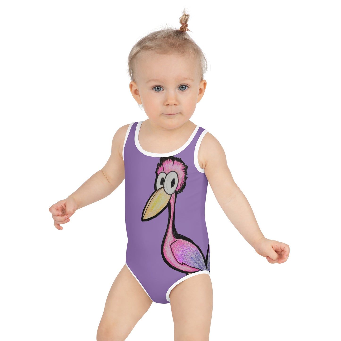 AutPop's Critters Meep All-Over Print Kids Swimsuit