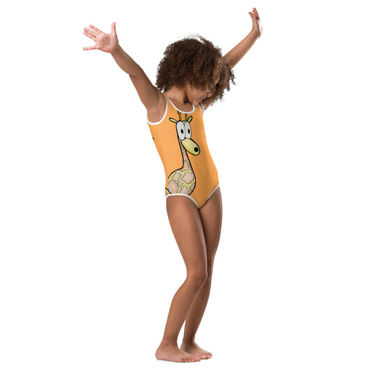 AutPop's Critters Phil All-Over Print Kids Swimsuit