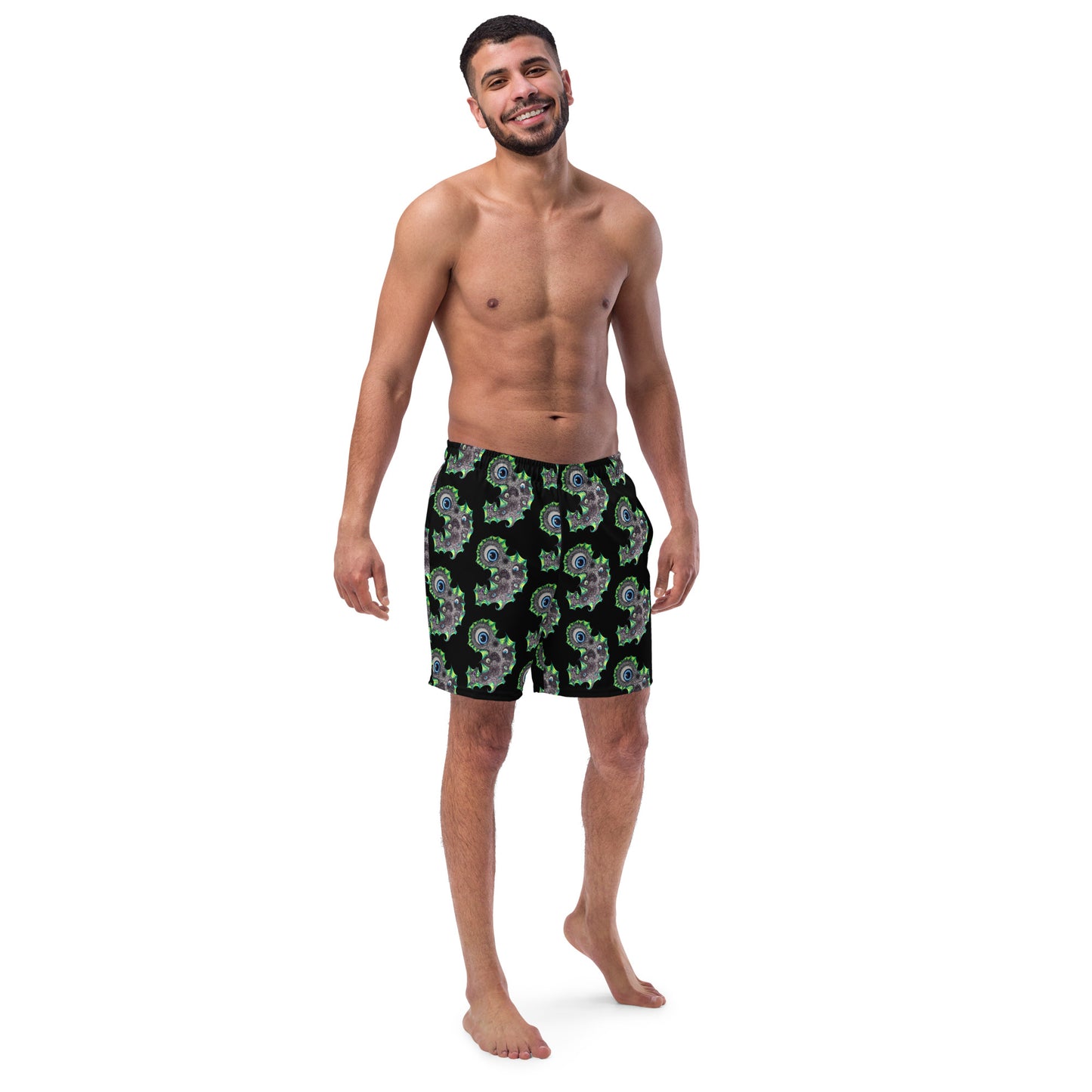 The Eyes Have It Men's swim trunks