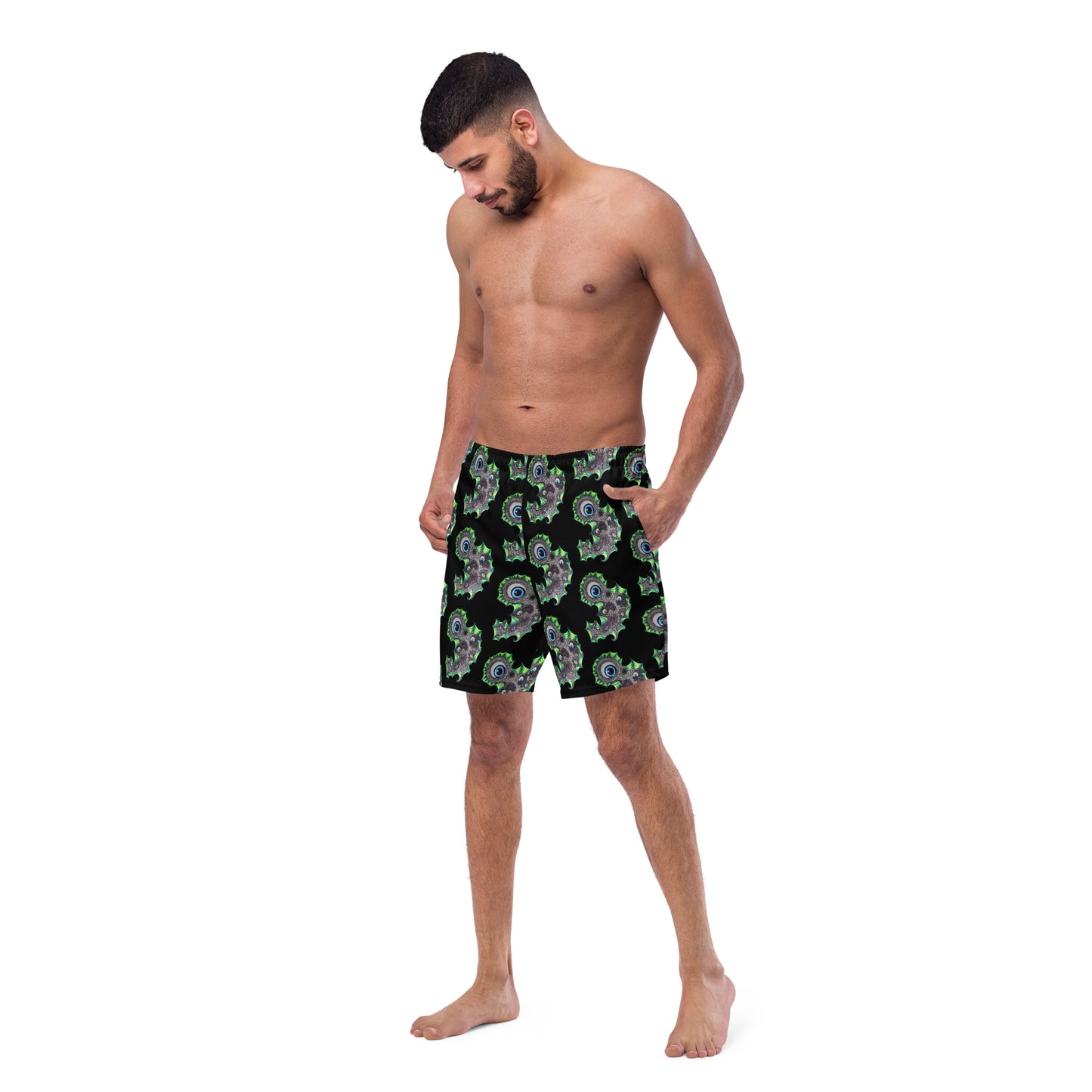 The Eyes Have It Men's swim trunks