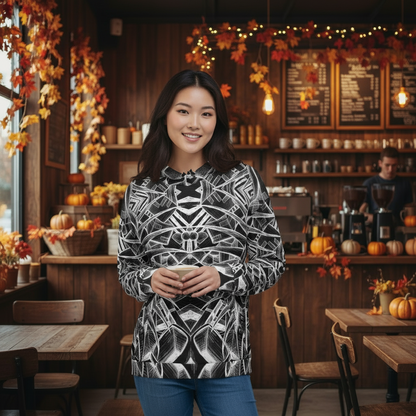 Inverted Sketch Unisex Hoodie