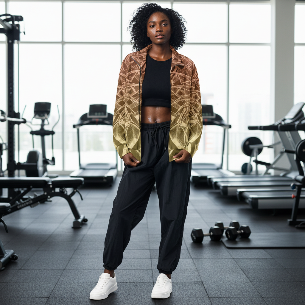 Sketch Sunrise Unisex track jacket