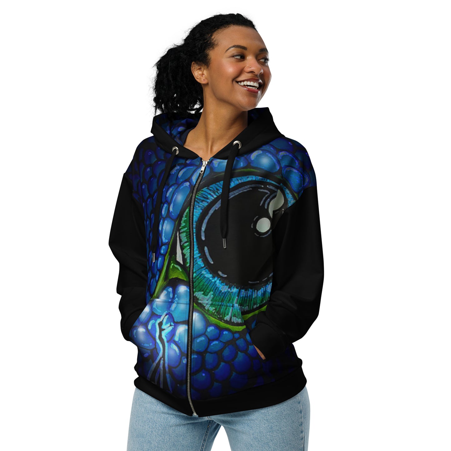 Leviathan Unisex zip hoodie