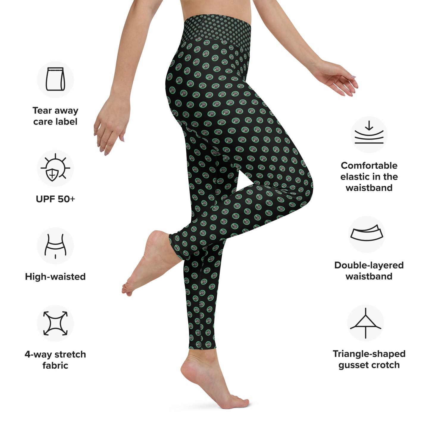 Abstract Yoga Leggings