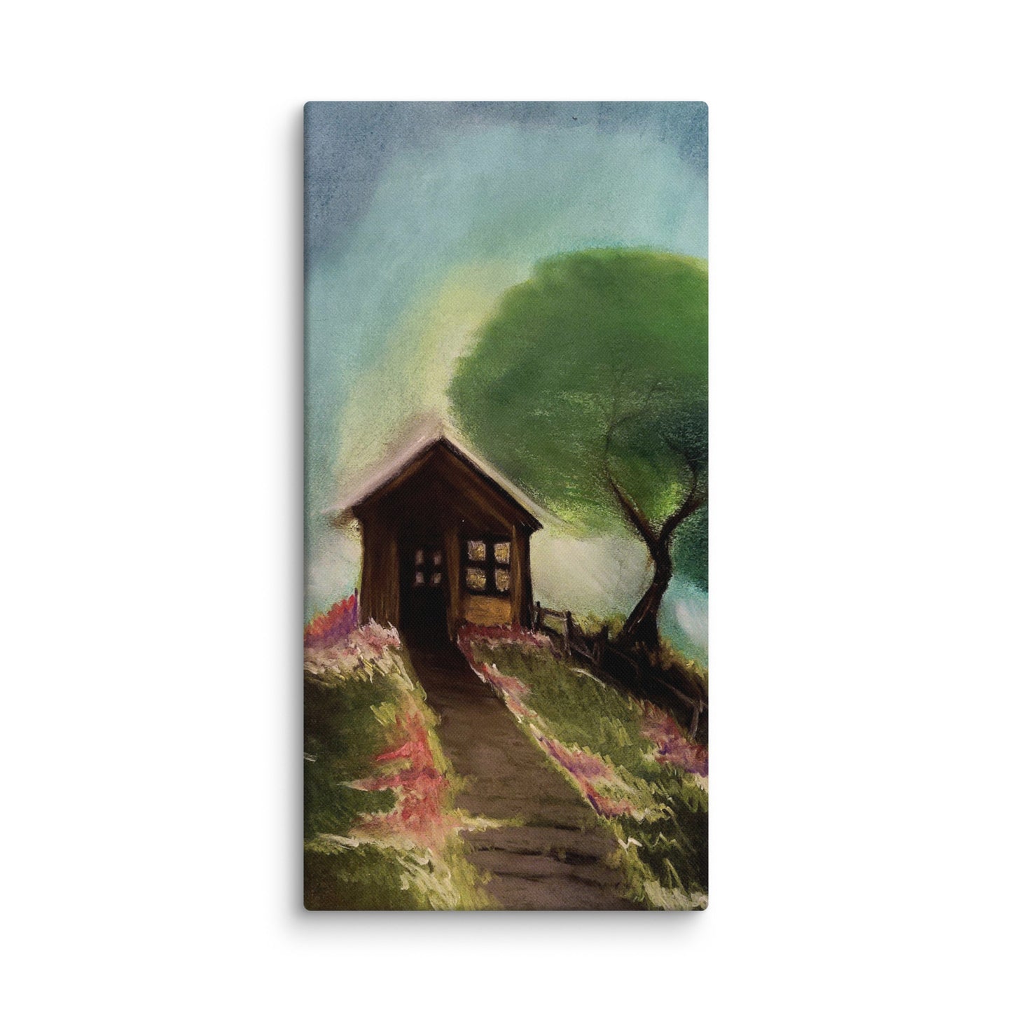 The Old Cabin Canvas