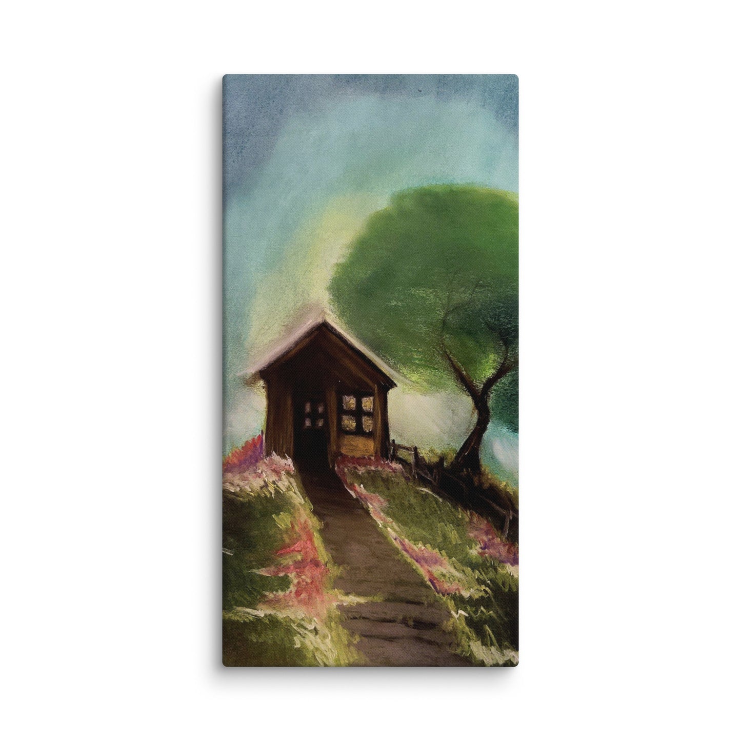 The Old Cabin Canvas