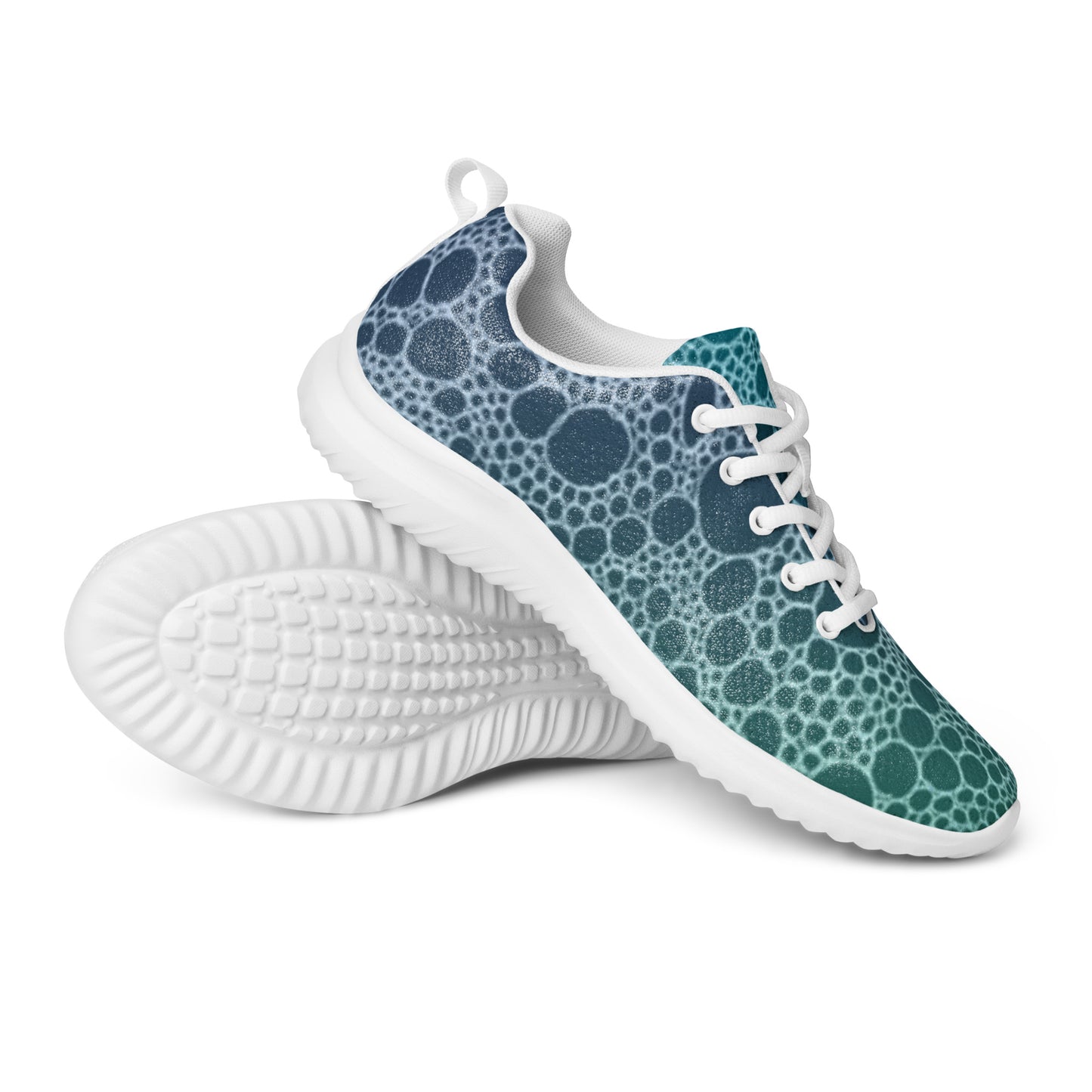 Lost In Circles Ocean Blue Men’s athletic shoes