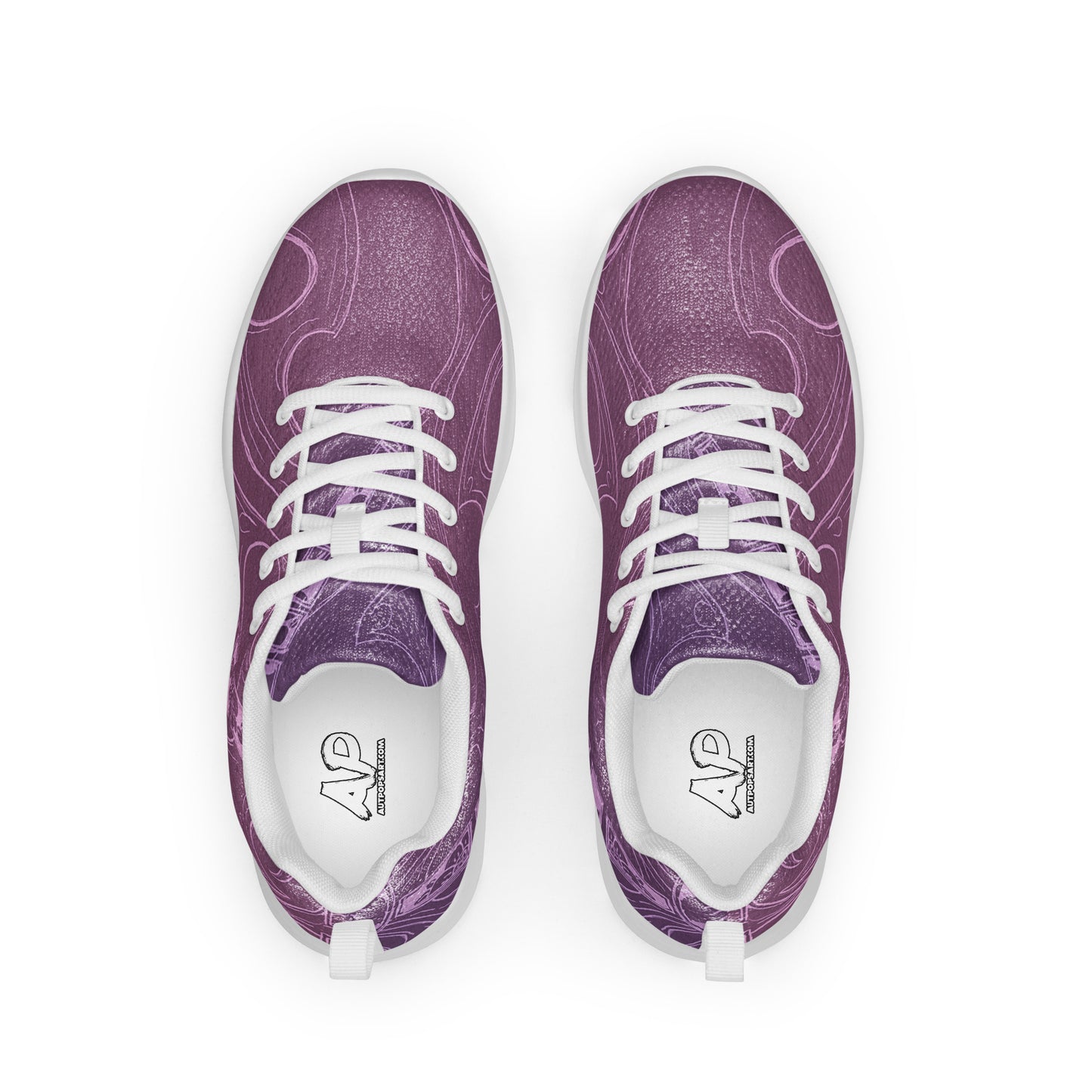 Flowers Orchid Men’s athletic shoes